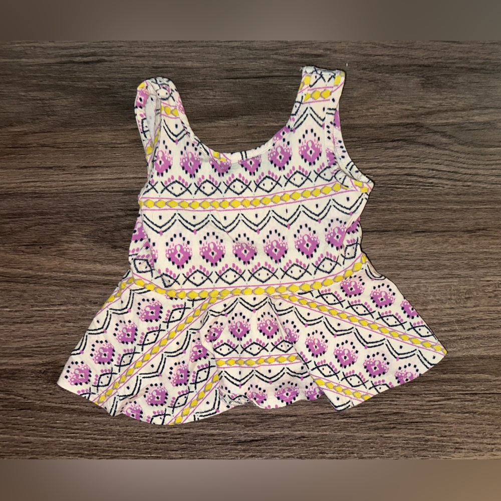 Patterned Kids Tank Top